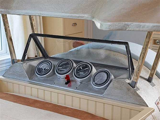 giường ngủ hình dạng một con tàu