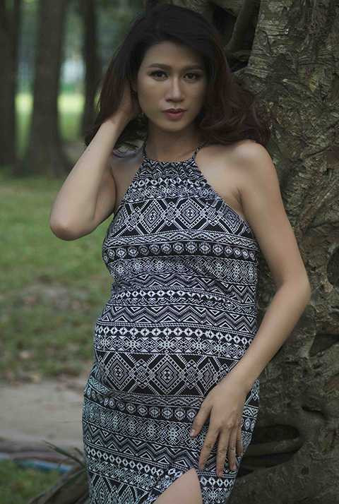 Khi thời gian lâm bồn càng đến gần, đã khiến tâm trạng của Trang Trần ngày thêm hồi hộp.