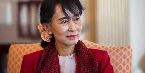 Bà Suu Kyi, lãnh đạo đảng đối lập Myanmar