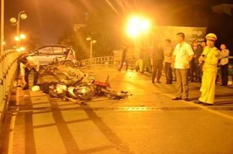 Hiện trường vụ tai nạn Hiện trường vụ tai nạn