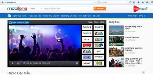 Dịch vụ Mobi Radio có tới 400.000 khách hàng dử dụng sau hơn 2 tháng hoạt động Dịch vụ Mobi Radio có tới 400.000 khách hàng dử dụng sau hơn 2 tháng hoạt động