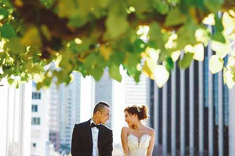 Sau ba năm hẹn hò, tình yêu của Lương Thế Thành và Thúy Diễm đã đơm hoa kết trái. 