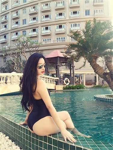 Vẻ nóng bỏng không thể cưỡng nổi của nữ diễn viên phim Mặt nạ hoàn hảo. 