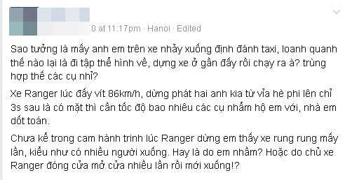 Nhiều người đặt câu hỏi sau khi nghe lời khai của các nhân vật liên quan.