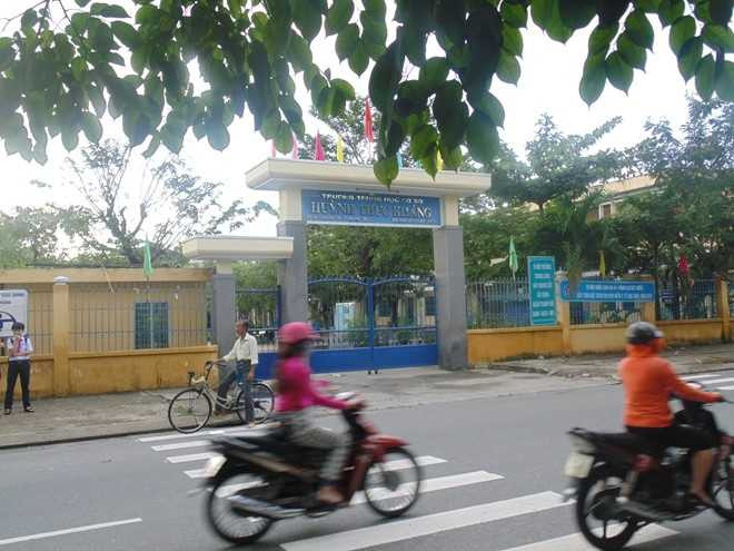 Vụ việc có liên quan đến học sinh trường THCS Huỳnh Thúc Kháng