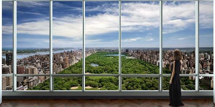 Chung cư One57 nằm ở khu Midtown Manhattan, New York khi hoàn thành sẽ cao 90 tầng với mức giá bán đắt đỏ nhất mọi thời đại