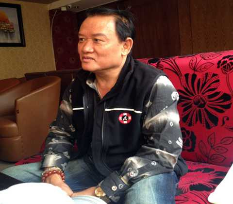 Thần bài” trò chuyện với phóng viên 