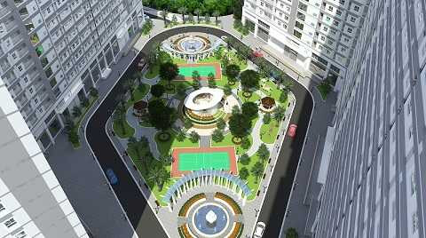 Dự án Xuan Mai Sparks Tower xây dựng xong sẽ có thêm nhiều không gian xanh cho cư dân Dự án Xuan Mai Sparks Tower xây dựng xong sẽ có thêm nhiều không gian xanh cho cư dân