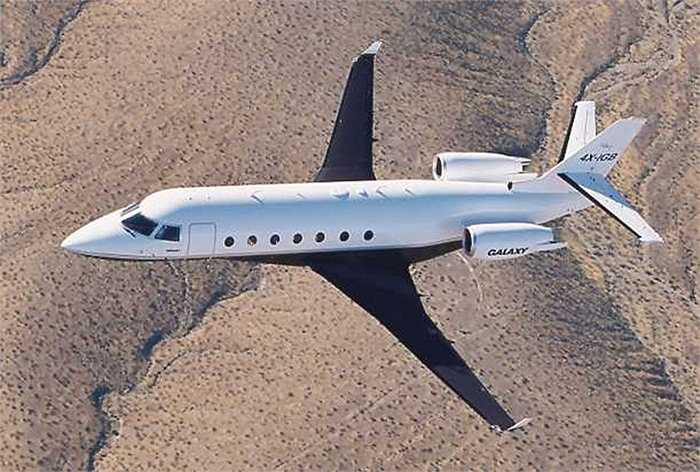 Gulfstream G200 đã được sử dụng từ rất lâu. Chuyến bay đầu tiên của nó là vào ngày 25/12/1997