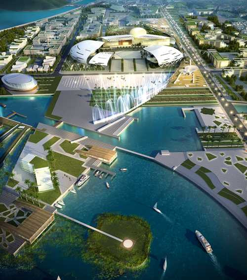Hình ảnh tương lai của trung tâm hành chính nghìn tỷ ở Khánh Hoà