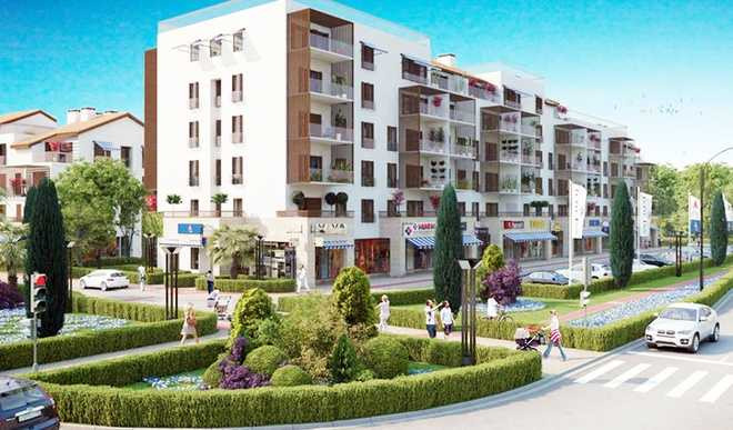 Đây cũng là nơi tập trung khách sạn cao cấp, nhà ở công vụ, nhà phục vụ chung (khu văn hóa với các phòng biểu diễn, bảo tàng, phòng chiếu phim, khu vui chơi cho thanh thiếu niên...)