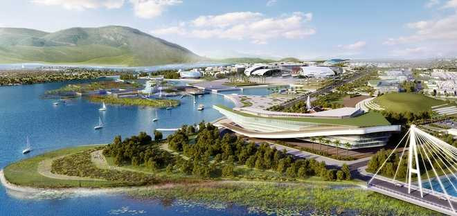 Hình ảnh tương lai của trung tâm hành chính nghìn tỷ ở Khánh Hoà