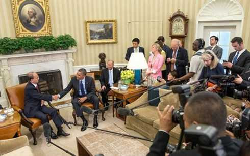 Tổng thống Myanmar Thein Sein hội kiến với Tổng thống Mỹ Obama