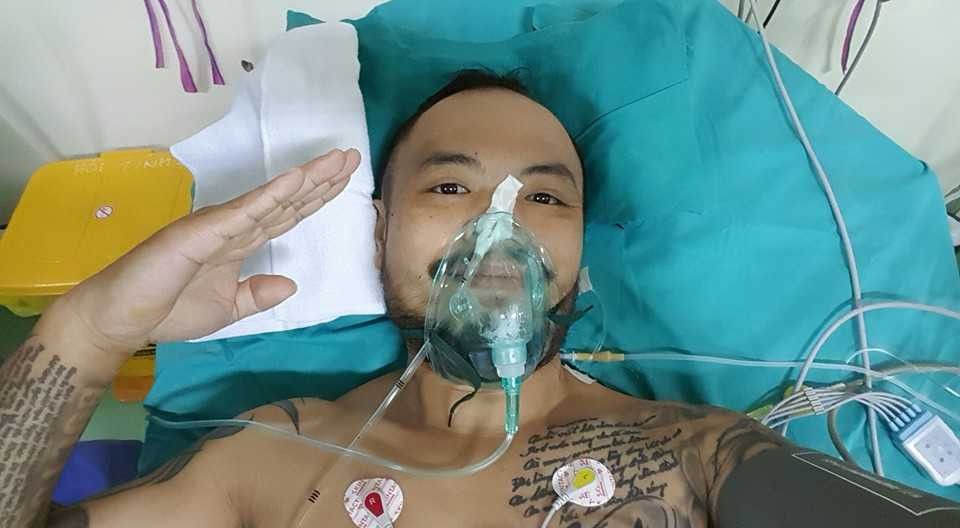 Trần Lập tươi tỉnh sau ca phẫu thuật