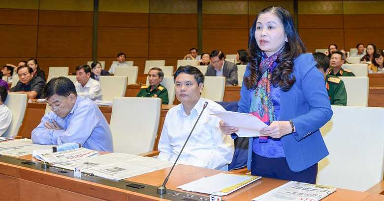 Đại biểu Hồ Thị Thủy (Vĩnh Phúc)