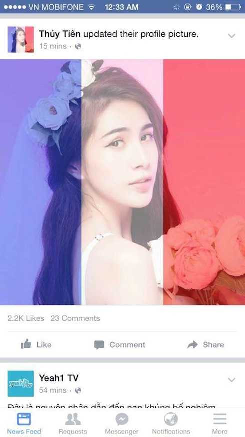 Thuỷ Tiên bị phản đối vì thay ảnh đại diện với bức ánh sexy. 