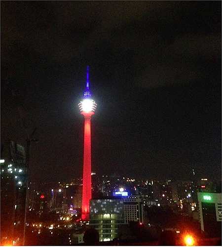 Kuala Lumpur Tower ở thủ đô Kuala Lumpur, Malaysia