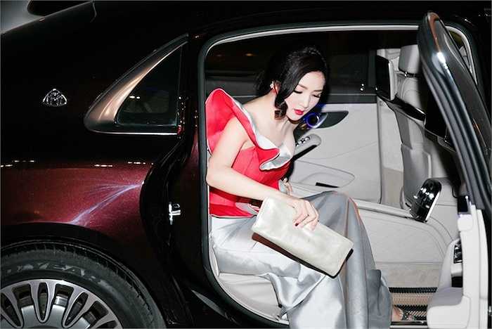 Giáng My vừa đến tham dự một sự kiện tổ chức vào cuối tuần qua tại TP.HCM.