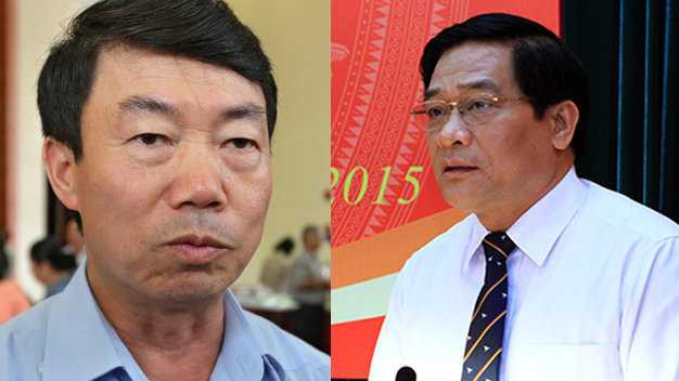 Ông Nguyễn Doãn Khánh (trái) và ông Hà Ngọc Chiến