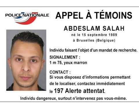Nghi phạm Salah Abdeslam Nghi phạm Salah Abdeslam