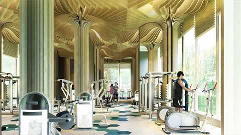 Phòng tập GYM hiện đại Phòng tập GYM hiện đại
