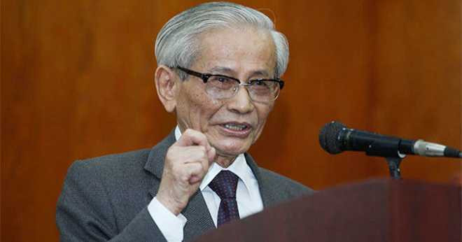 Giáo sư Phan Huy Lê, Chủ tịch Hội Khoa học - Lịch sử Việt Nam. Ảnh: Tuổi Trẻ.