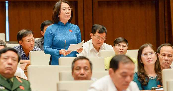 Đại biểu Phạm Thị Hải chất vấn Bộ trưởng Văn hóa Thể thao và Du lịch Hoàng Tuấn Anh