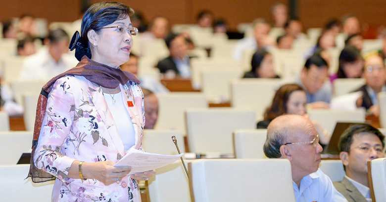 Đại biểu Nguyễn Thị Quyết Tâm (TP.HCM)