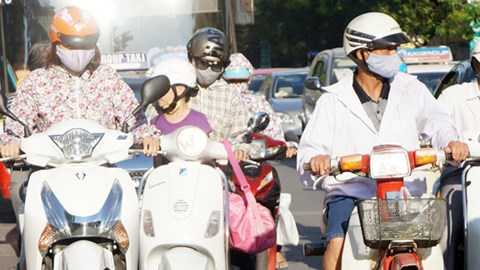 Nhiệt độ tiếp tục tăng, miền Bắc nắng nóng.