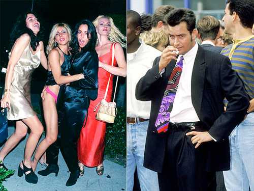 Tài tử - đang gây xôn xao với thông tin bị nhiễm HIV - có "hồ sơ" tình ái trải dài qua các người đẹp Hollywood, diễn viên phim cấp ba và cả gái điếm của "tú bà" Heidi Fleiss.