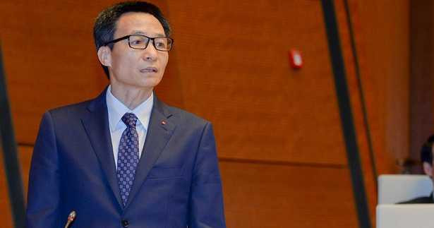 Phó Thủ tướng Vũ Đức Đam trả lời chất vấn của đại biểu chiều 17/11 (Ảnh: VPQH)