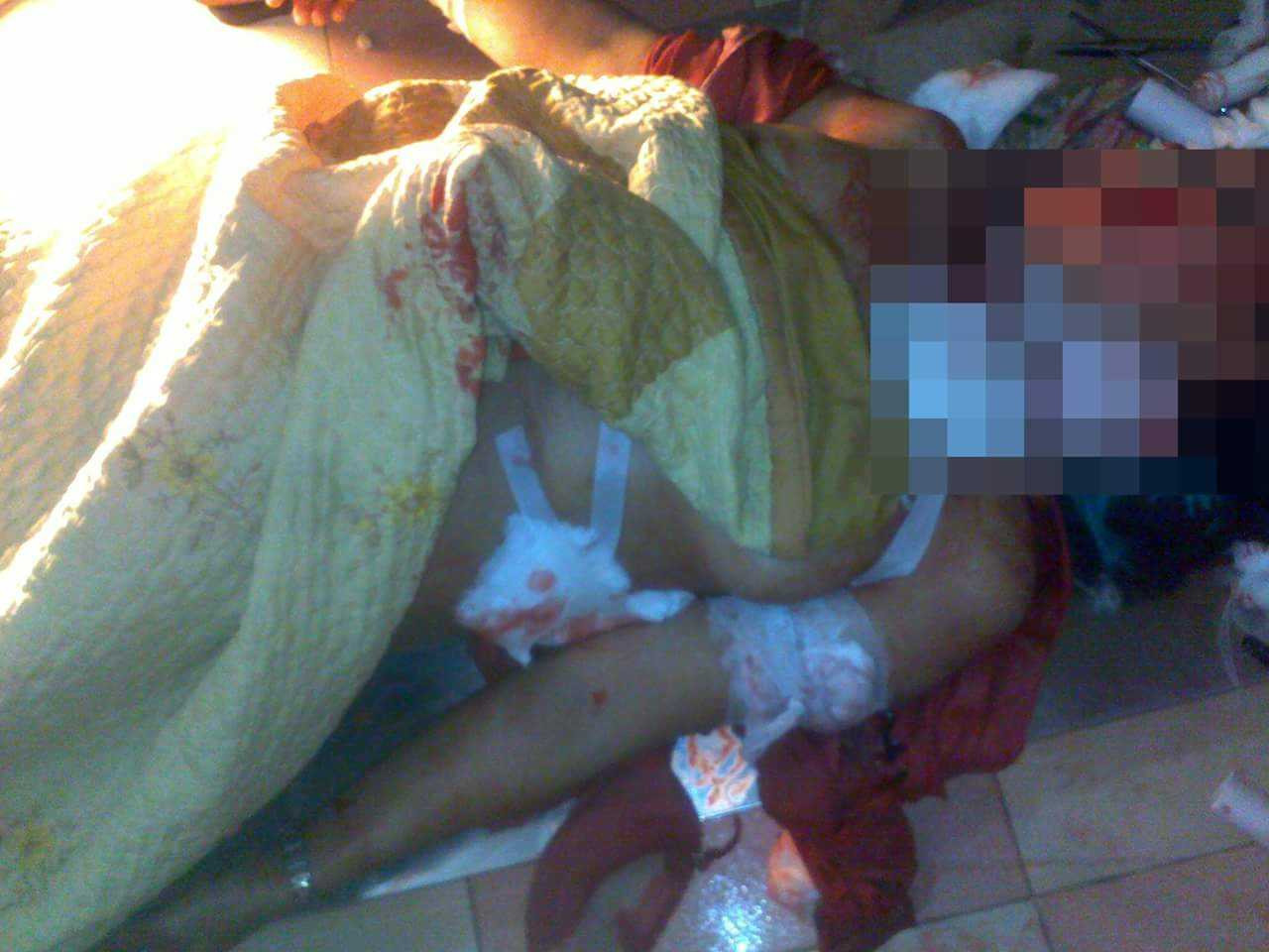 Sát hại vợ, đâm hàng xóm trọng thương