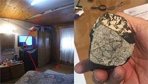  Hôm 15/11 vừa qua, Đại học Quốc gia Uruguay đã tiết lộ thông tin về một mảnh thiên thạch rơi trúng nhà dân tại tỉnh Maldonado (Uruguay).