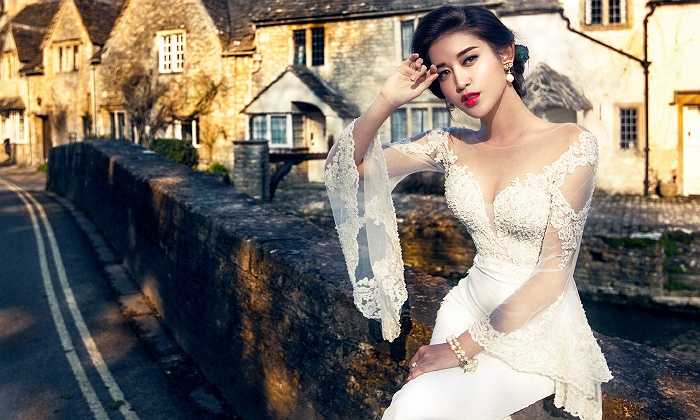 Ê-kíp đã rất vất vả khi tìm bằng được những bối cảnh thơ mộng ở vùng ngoại ô để thực hiện bộ ảnh, tuy nhiên bù lại đã chụp được những khoảnh khắc tuyệt đẹp như trong truyện cổ tích.