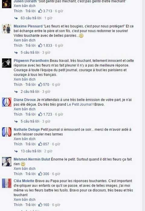 Dân mạng cực kì tâm đắc trước câu trả lời “Họ có súng thì chúng ta có hoa” “Hoa là để chiến đấu với súng đạn” của ông bố Angel Le Dân mạng cực kì tâm đắc trước câu trả lời “Họ có súng thì chúng ta có hoa” “Hoa là để chiến đấu với súng đạn” của ông bố Angel Le