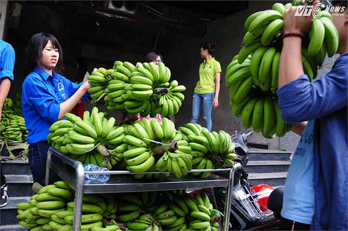Chuối sẽ còn được tiếp tục bán trong những ngày sắp tới với mức giá giữ nguyên