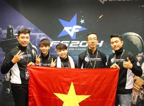 CyberCore giương cao quốc kỳ Việt Nam trên đấu trường thế giới