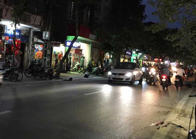 Đoạn đường nơi xảy ra vụ tai nạn