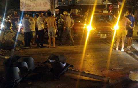 Hiện trường vụ tai nạn Hiện trường vụ tai nạn