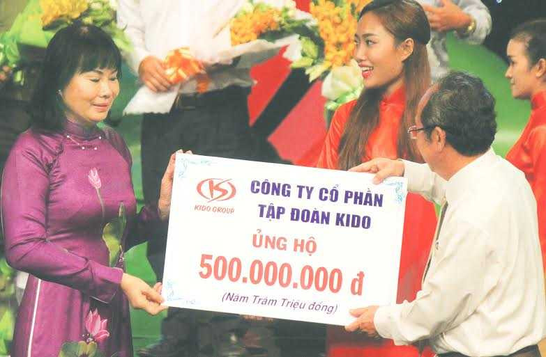 KIDO dành hơn 1,2 tỷ đồng cho các hoạt động xã hội trong tháng 11/2015