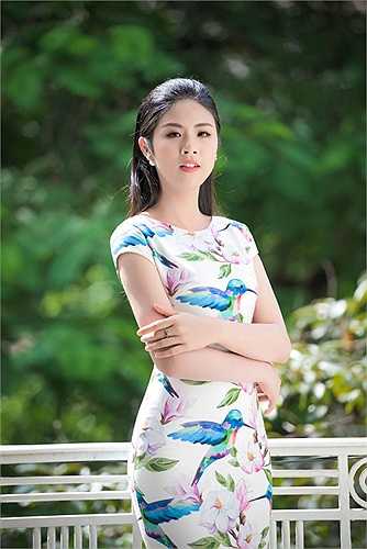Không tham gia nhiều hoạt động của showbiz, Ngọc Hân dành niềm đam mê cho thời trang.