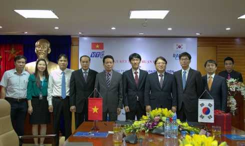 Tổng công ty VTC kí kết hợp tác với Hiệp hội Phát triển Phát thanh Truyền hình Hàn Quốc