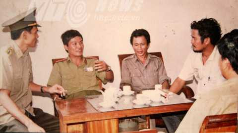 Lực lượng công an làm công tác dân vận với Khoái Đù