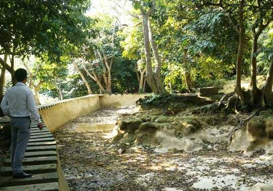 Thác Voi - nơi xảy ra sự việc xô xát giữa 2 mẹ con bà Vân và nhóm thanh niên.