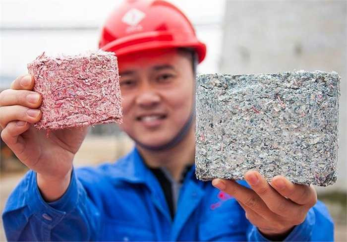 Mỗi cuộc tiền vụn thế này có giá trị khoảng 30.000 tệ, được cắt từ đồng 100 tệ