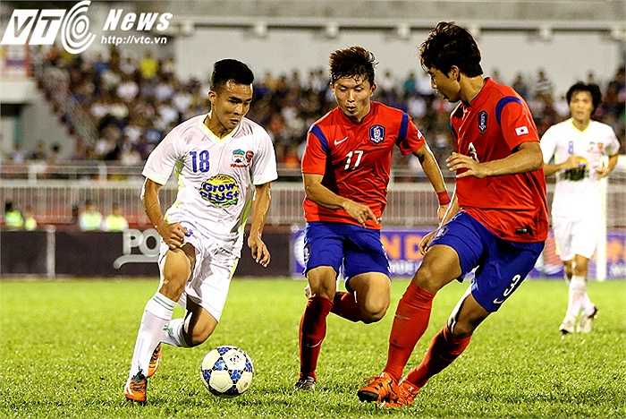 Ở V-League 2015, Thanh Tùng cũng là một trong những nhân tố không thể thiếu của HAGL
