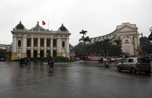 Thủ đô Hà Nội sáng có mưa, trưa và chiều giảm mây trời nắng - Ảnh minh họa