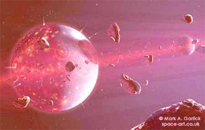 Nhà lý thuyết phân hạch cho rằng Thái Bình Dương có thể là nơi Mặt trăng hình thành từ những mảnh vỡ của Trái đất. Tuy nhiên sau khi phân tích các tảng đá trên Mặt trăng, người ta nhận thấy chúng khá khác biệt so với vật thể ở Thái Bình Dương. Chính vì vậy, Thái Bình Dương không thể là nguồn gốc của Mặt trăng.