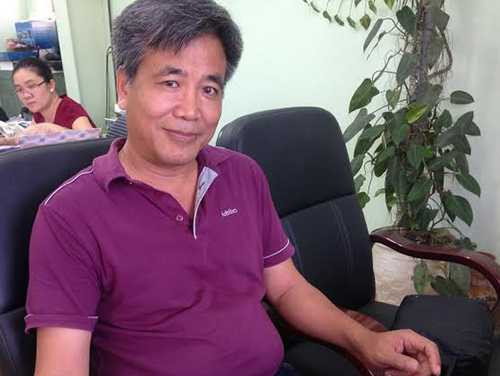 Doanh nhân Nguyễn Quốc Hòa đam mê chế tạo tàu ngầm. Ảnh: Nhật Quang. Doanh nhân Nguyễn Quốc Hòa đam mê chế tạo tàu ngầm. Ảnh: Nhật Quang.