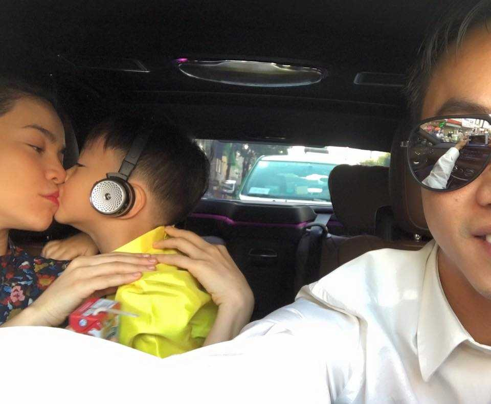 Bức ảnh Cường đô la bên Hà Hồ và Subeo